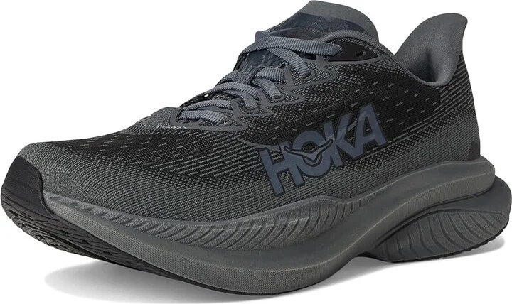 Hoka Mach 6 Women's Shoes Black : 7 B - Medium, Textile - Image 5