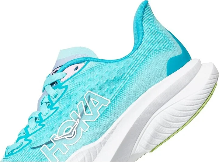 Hoka Mach 6 Women's Shoes Cloudless/Waterpark : 7 B - Medium, Textile - Image 7