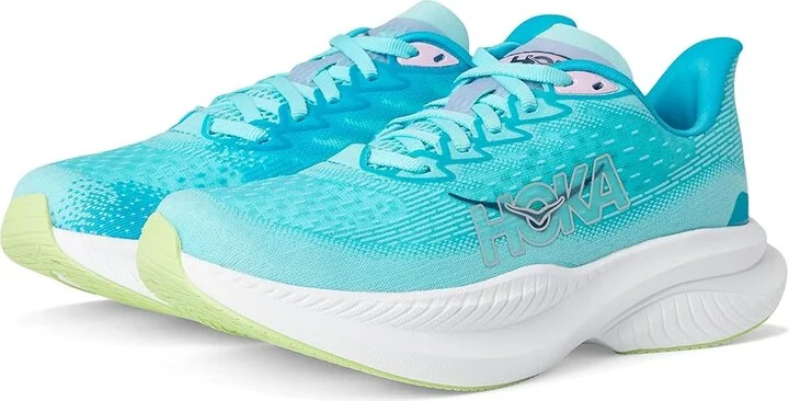 Hoka Mach 6 Women's Shoes Cloudless/Waterpark : 7 B - Medium, Textile