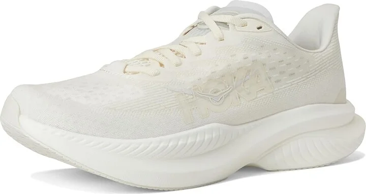 Hoka Mach 6 Women's Shoes Cosmic Grey : 8 B - Medium, Textile - Image 5