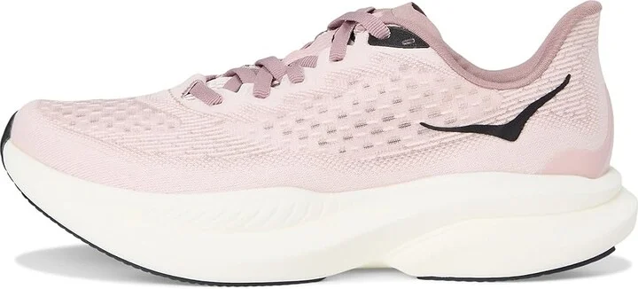 Hoka Mach 6 Women's Shoes Cosmic Pearl/Quartzite : 9.5 B - Medium, Textile - Image 6