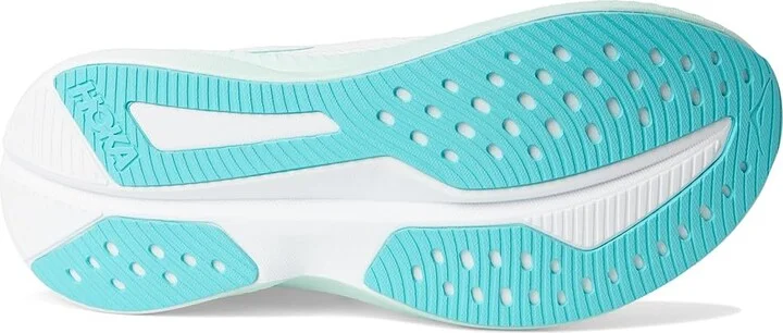 Hoka Mach 6 Women's Shoes Frost/Rose Gold : 6.5 B - Medium, Textile - Image 3