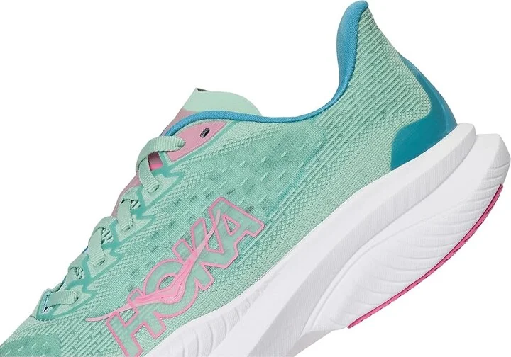 Hoka Mach 6 Women's Shoes Jadeite/Alpine Blue : 8.5 B - Medium, Textile - Image 7