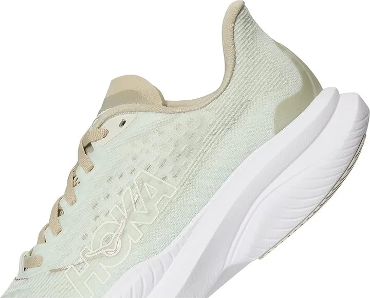Hoka Mach 6 Women's Shoes Oyster Mushroom/Truffle Salt : 7 B - Medium, Textile - Image 7