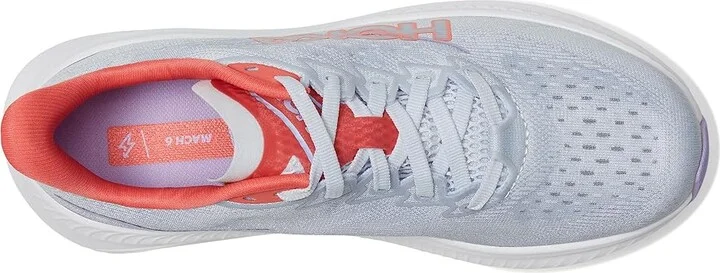 Hoka Mach 6 Women's Shoes Pale Dusk/Gull : 8.5 B - Medium, Textile - Image 2