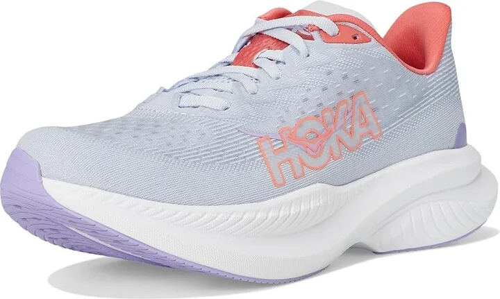 Hoka Mach 6 Women's Shoes Pale Dusk/Gull : 8.5 B - Medium, Textile - Image 5