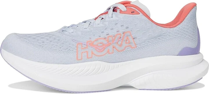 Hoka Mach 6 Women's Shoes Pale Dusk/Gull : 8.5 B - Medium, Textile - Image 6