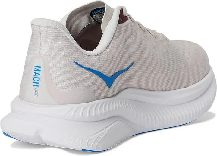 Hoka Mach 6 Women's Shoes Stucco/Grout : 6.5 B - Medium, Textile - Image 4