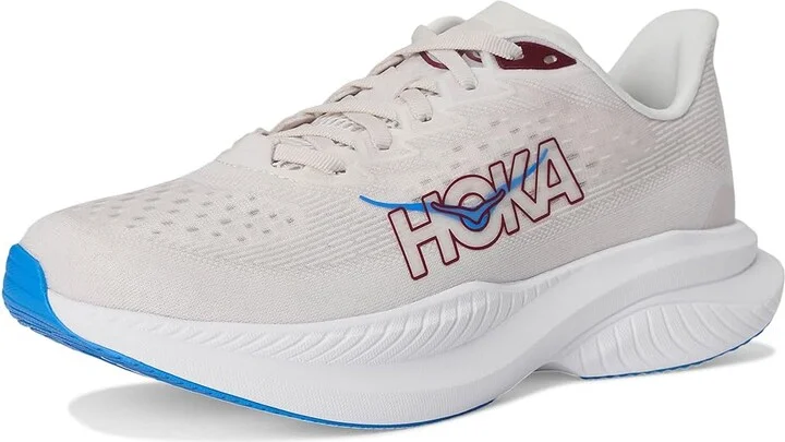 Hoka Mach 6 Women's Shoes Stucco/Grout : 6.5 B - Medium, Textile - Image 5