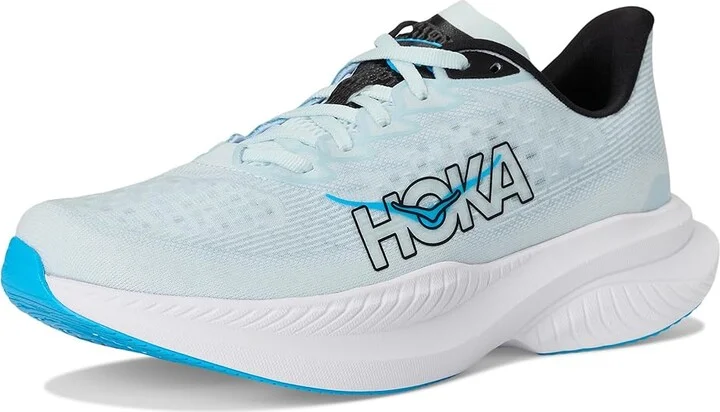 Hoka Mach 6 Women's Shoes Tundra Blue/Raindrop : 6.5 B - Medium, Textile - Image 5