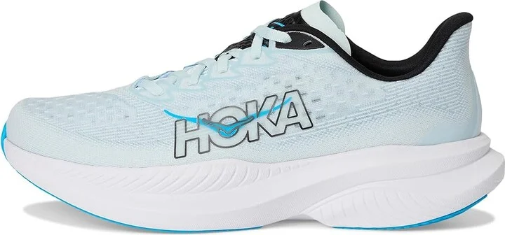 Hoka Mach 6 Women's Shoes Tundra Blue/Raindrop : 6.5 B - Medium, Textile - Image 6