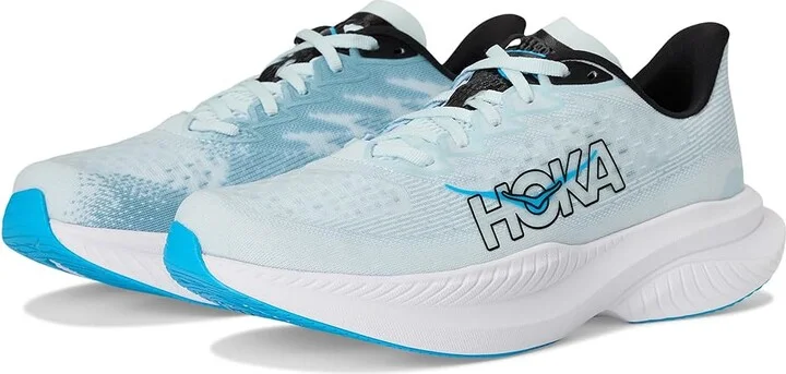 Hoka Mach 6 Women's Shoes Tundra Blue/Raindrop : 6.5 B - Medium, Textile
