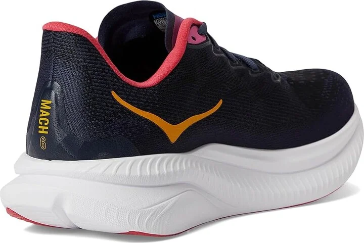 Hoka Mach 6 Women's Shoes Varsity Navy/Nautical Dusk : 11 B - Medium, Textile - Image 4