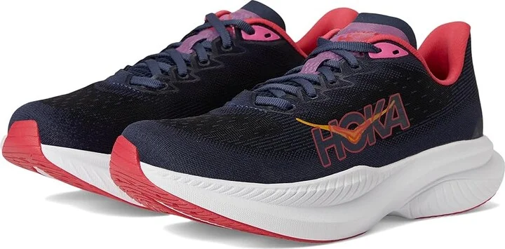 Hoka Mach 6 Women's Shoes Varsity Navy/Nautical Dusk : 11 B - Medium, Textile
