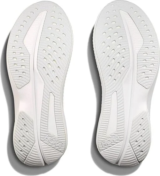 Hoka Mach 6 Women's Shoes White/White : 8.5 B - Medium, Textile - Image 3