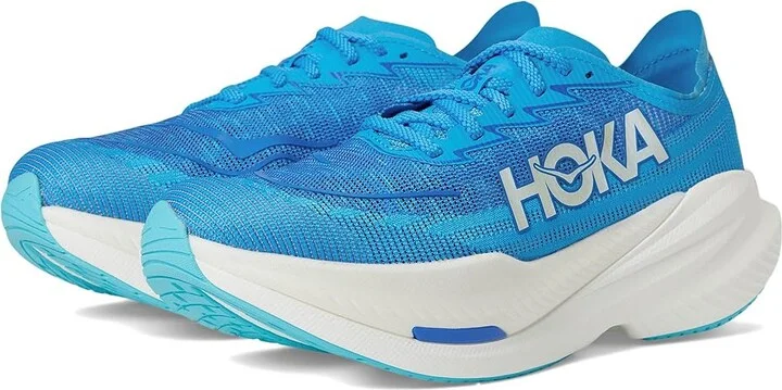 Hoka Mach X 2 Men's Running Shoes Electric Cobalt : 11.5 D - Medium, Canvas/Rubber
