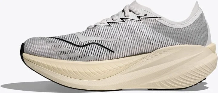 HOKA Mach X 2 Shoes in White/Cosmic Grey - Image 8