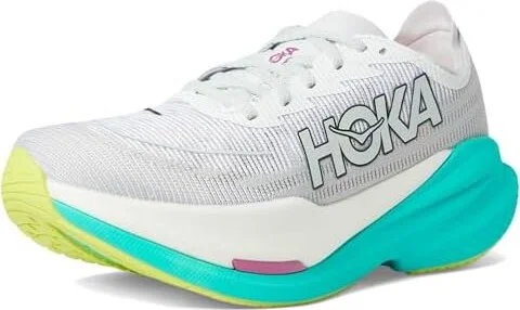 Hoka Mach X 2 Women's Running Shoes Frost/Electric Aqua : 8.5 B - Medium, Canvas/Rubber - Image 5