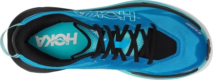 Hoka Mafate 5 Men's Running Shoes Skyward Blue/Black : 10 D - Medium, Textile - Image 2