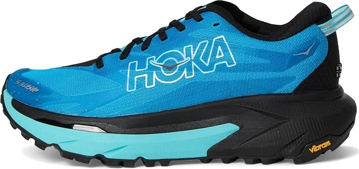 Hoka Mafate 5 Men's Running Shoes Skyward Blue/Black : 10 D - Medium, Textile - Image 6