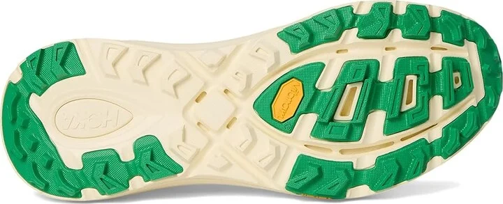 Hoka Mafate Speed 2 Running Shoes White/Fresh Cut Grass : Men's 10.5 - Women's 11.5 Medium, Textile - Image 3
