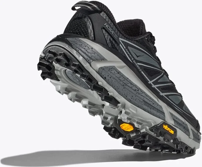 HOKA Mafate Speed 2 Shoes in Black/Castlerock - Image 4