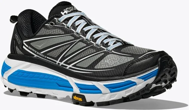 HOKA Mafate Speed 2 Shoes in Black/White - Image 6