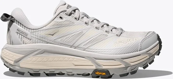 HOKA Mafate Speed 2 Shoes in Cosmic Grey/Alabaster