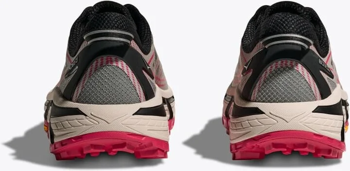 HOKA Mafate Speed 2 Shoes in Galactic Grey/Ruby Red - Image 5