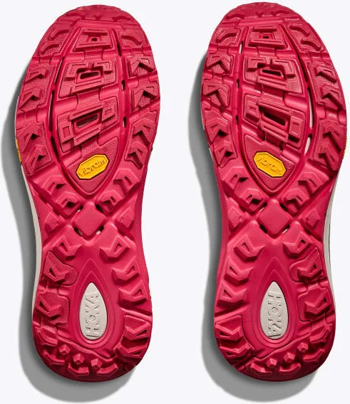 HOKA Mafate Speed 2 Shoes in Galactic Grey/Ruby Red - Image 7