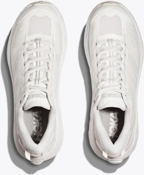 HOKA Mafate Speed 2 Shoes in White/Lunar Rock - Image 2