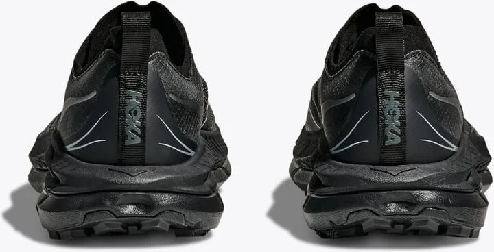 HOKA Mafate Speed 4 Lite Shoes in Black/Outer Orbit - Image 5