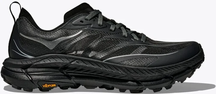 HOKA Mafate Speed 4 Lite Shoes in Black/Outer Orbit