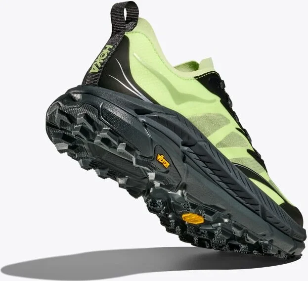 HOKA Mafate Speed 4 Lite Shoes in Luna Moth/Cosmic Grey - Image 4