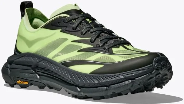 HOKA Mafate Speed 4 Lite Shoes in Luna Moth/Cosmic Grey - Image 6