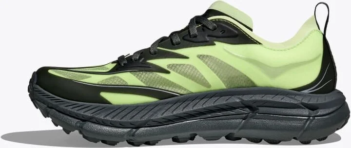 HOKA Mafate Speed 4 Lite Shoes in Luna Moth/Cosmic Grey - Image 8