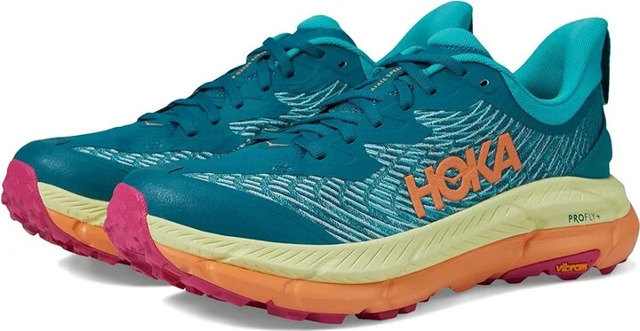 Hoka Mafate Speed 4 Men's Shoes Deep Lake/Ceramic : 10.5 D - Medium, Textile