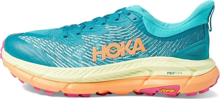 Hoka Mafate Speed 4 Women's Shoes Deep Lake/Ceramic : 5.5 B - Medium, Textile - Image 6