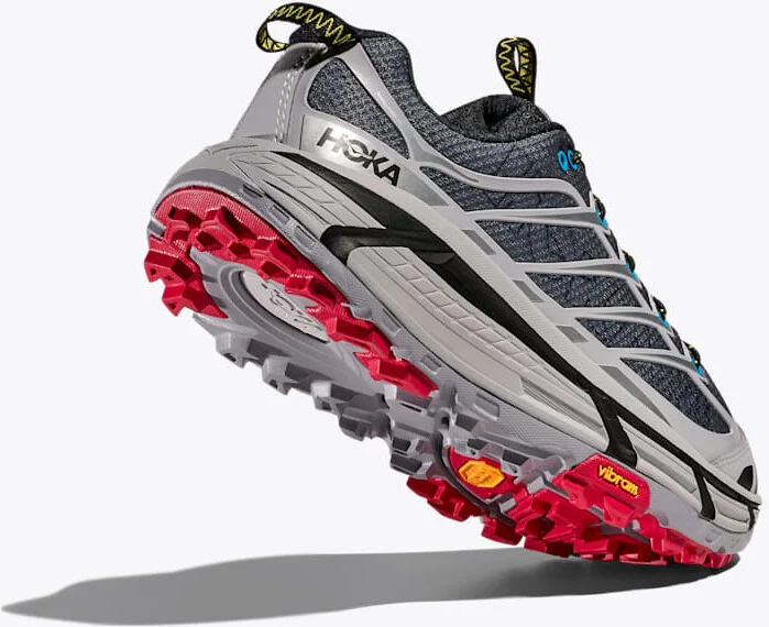 HOKA Mafate Three2 Shoes in Ash Grey/Outer Orbit - Image 4