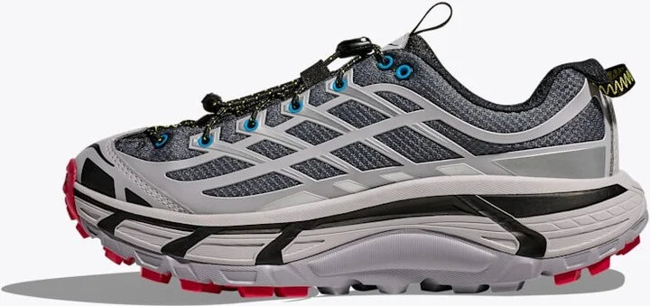 HOKA Mafate Three2 Shoes in Ash Grey/Outer Orbit - Image 8