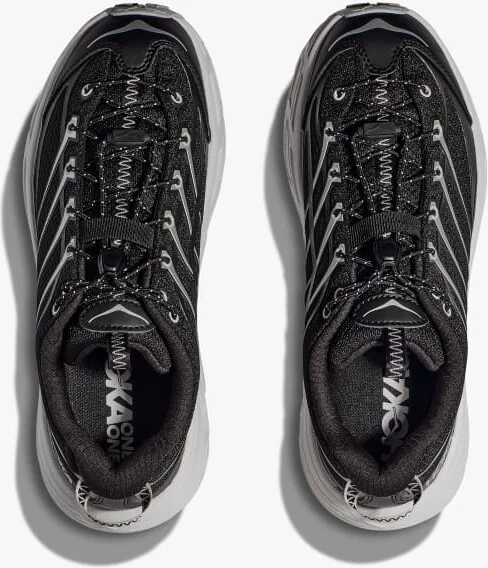 HOKA Mafate Three2 Shoes in Black/Cosmic Grey - Image 2