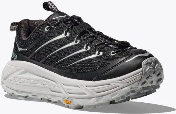 HOKA Mafate Three2 Shoes in Black/Cosmic Grey - Image 6