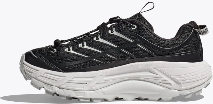 HOKA Mafate Three2 Shoes in Black/Cosmic Grey - Image 8