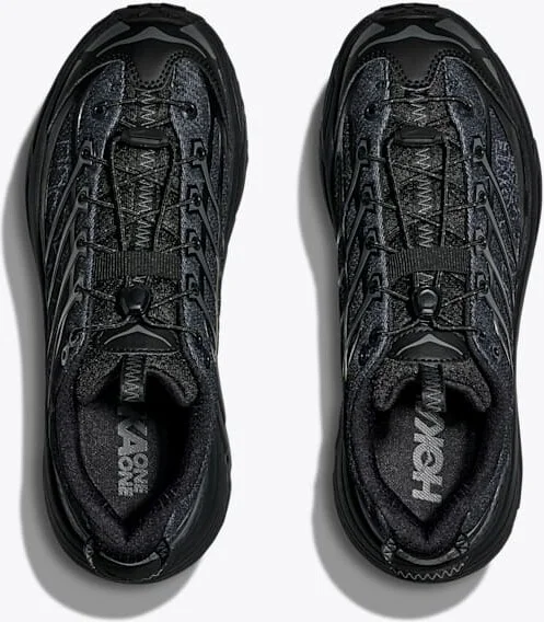 HOKA Mafate Three2 Shoes in Black/Outer Orbit - Image 2