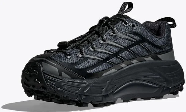 HOKA Mafate Three2 Shoes in Black/Outer Orbit - Image 3