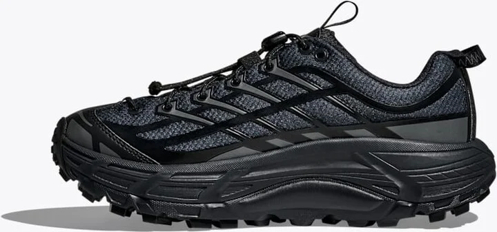 HOKA Mafate Three2 Shoes in Black/Outer Orbit - Image 8