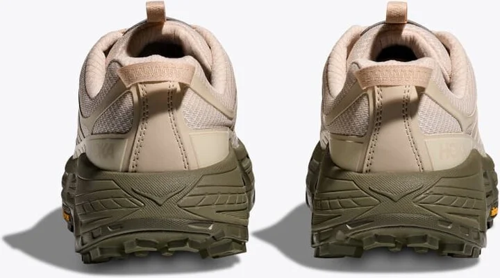 HOKA Mafate Three2 Shoes in Oat Milk/Eucalyptus - Image 5
