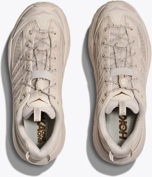 HOKA Mafate Three2 Shoes in Rose Cream/Stucco - Image 2