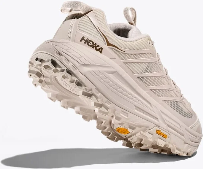HOKA Mafate Three2 Shoes in Rose Cream/Stucco - Image 4
