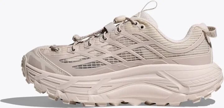 HOKA Mafate Three2 Shoes in Rose Cream/Stucco - Image 8